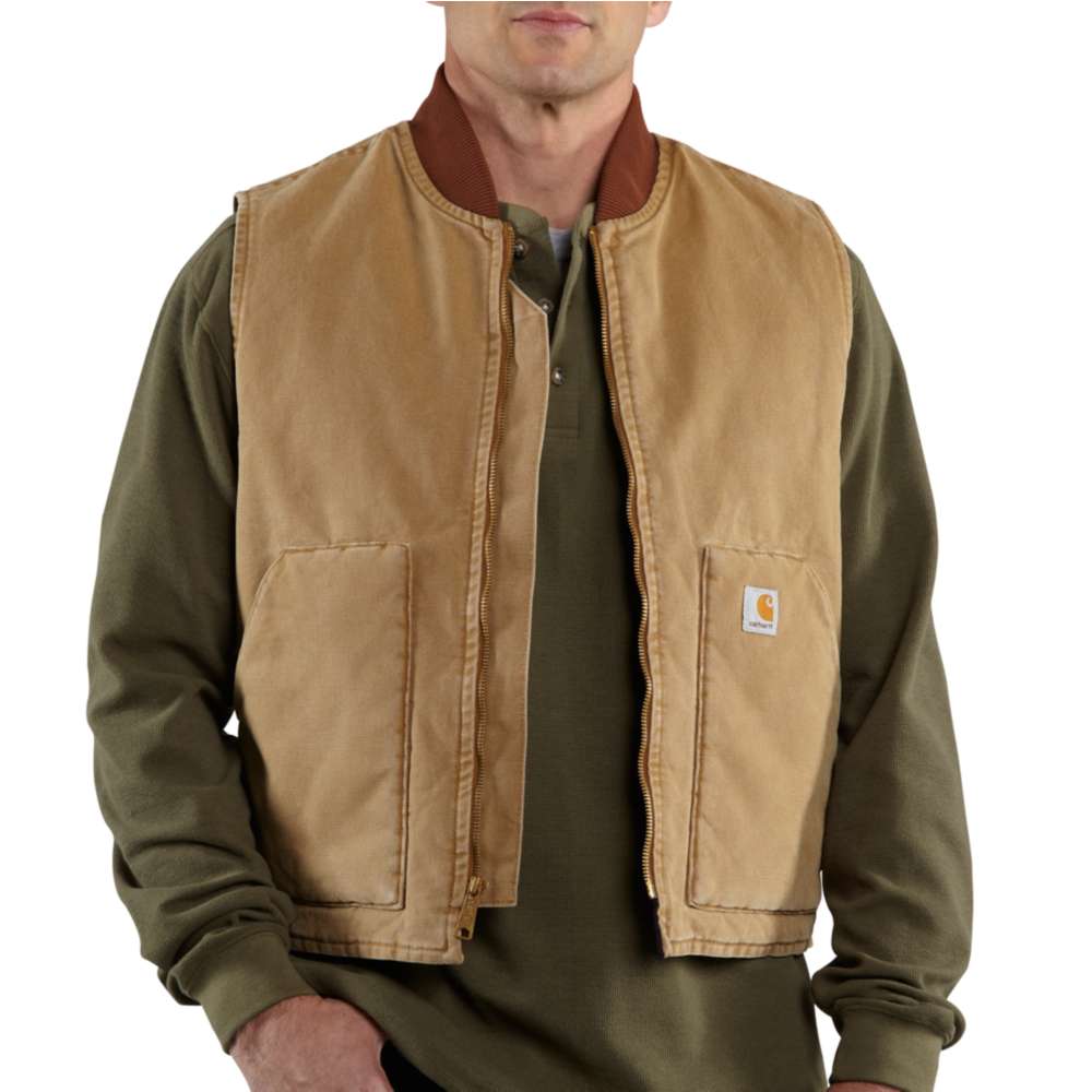 Carhartt Artic Quilt Lined Duck Vest - V01