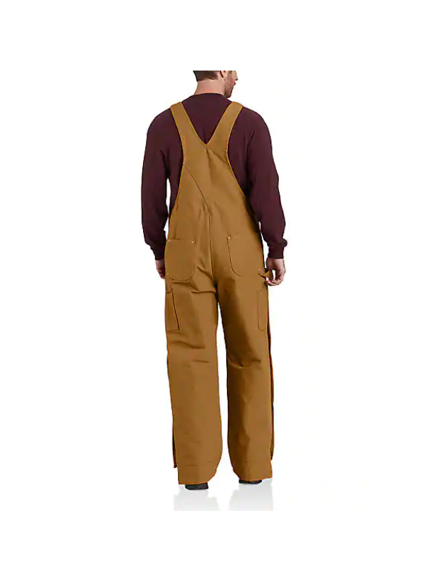 Carhartt LOOSE FIT FIRM DUCK INSULATED BIB OVERALL deals - 2 WARMER RATING