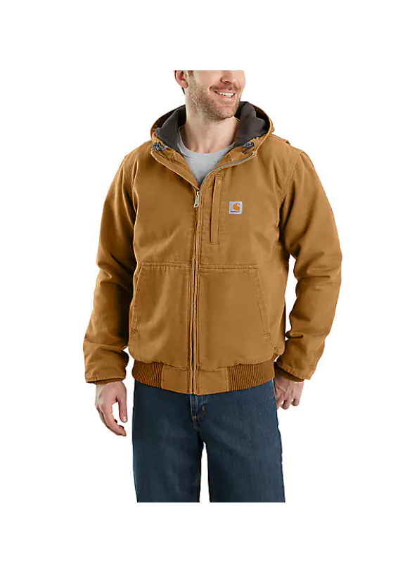 Carhartt Full Swing® Loose Fit Washed Duck Fleece-lined